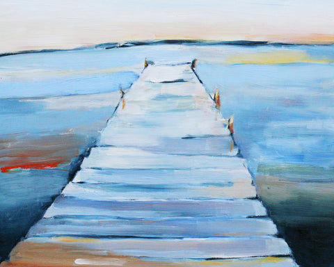 Coastal Pier View