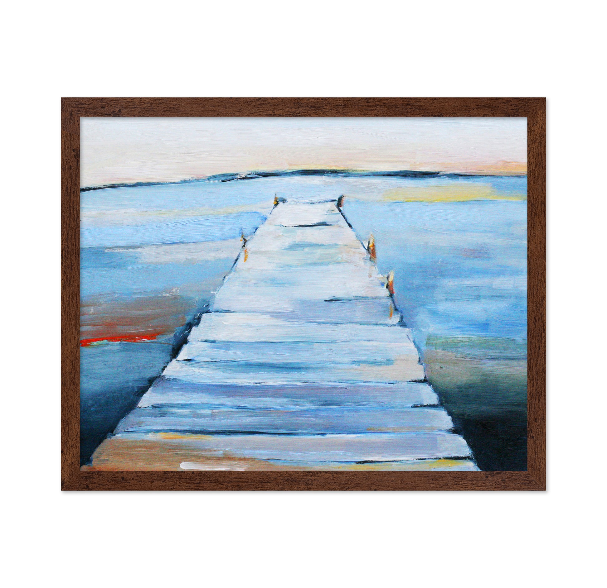 Coastal Pier View