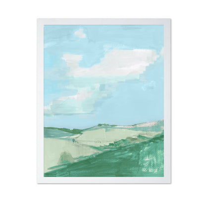 Soft Blue Landscape