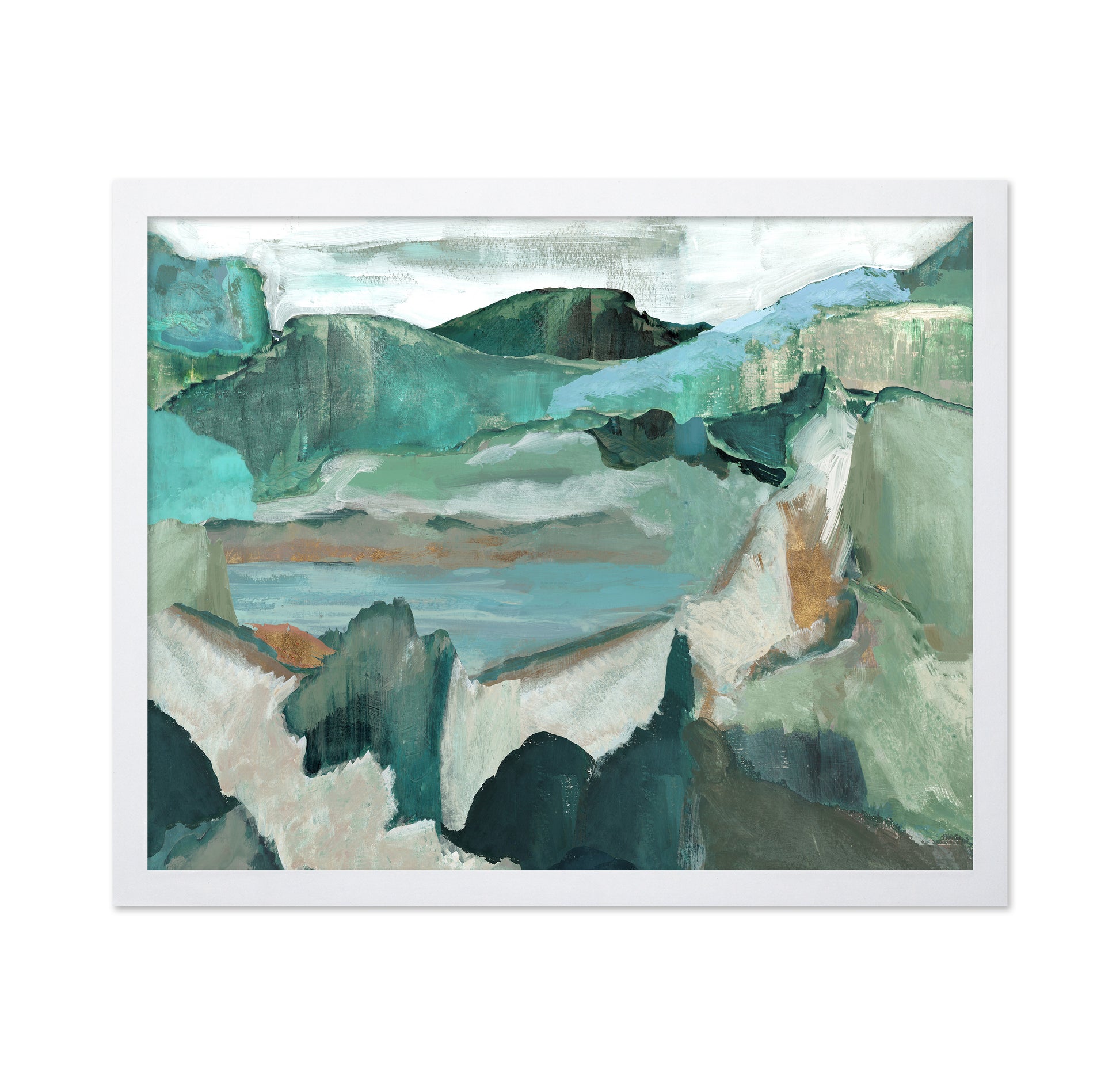 Abstract Coastal Landscape