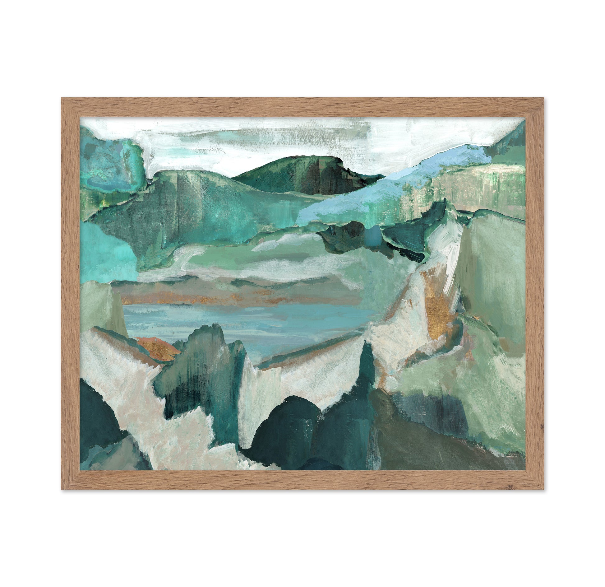 Abstract Coastal Landscape