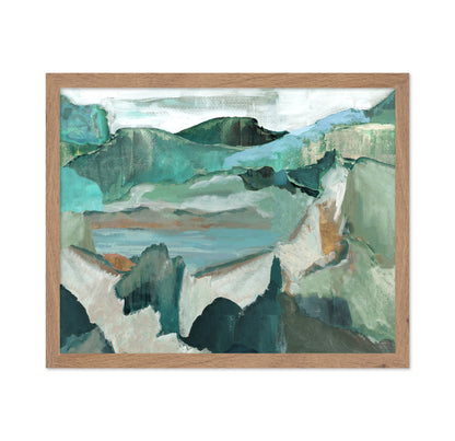 Abstract Coastal Landscape