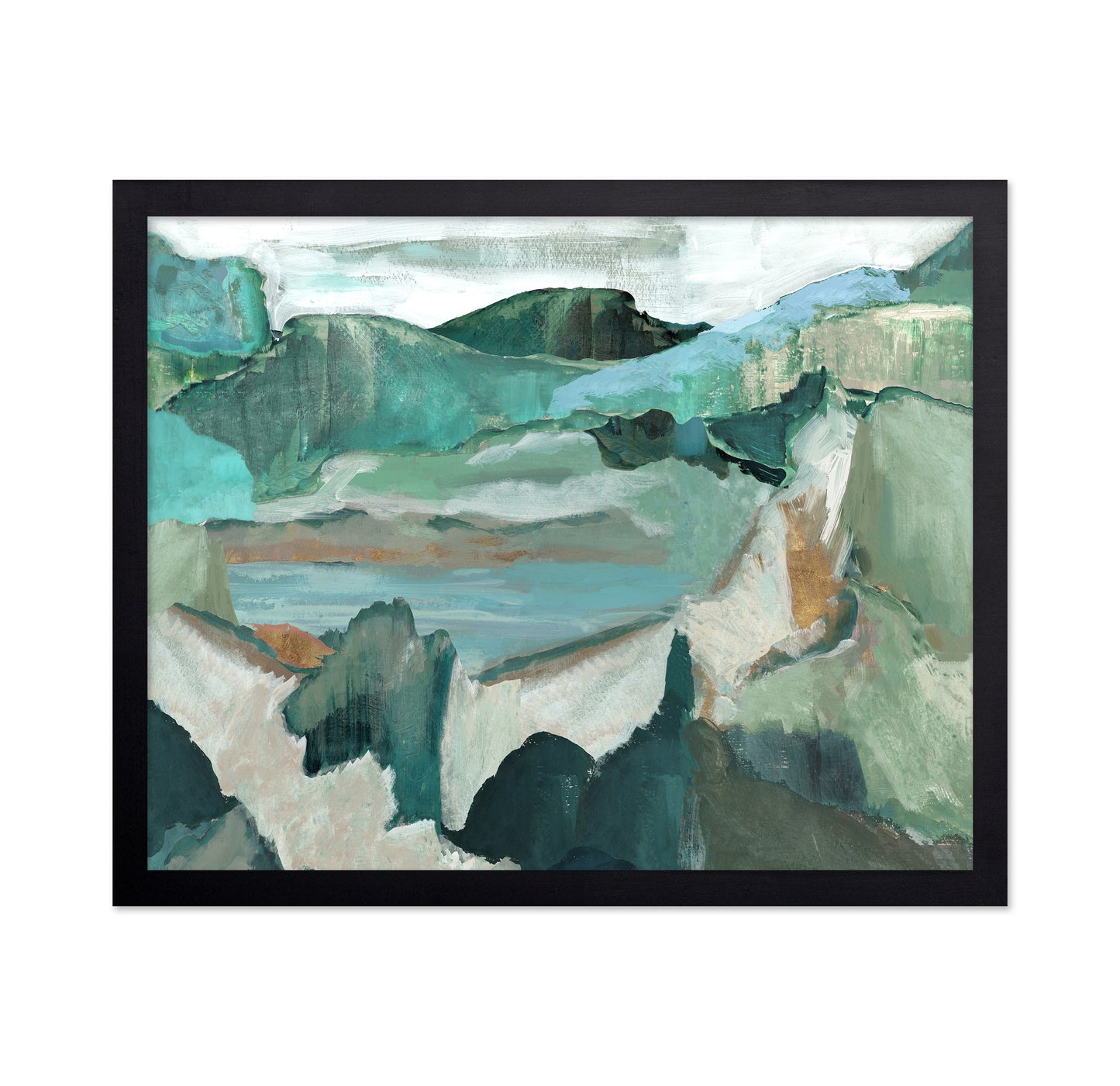 Abstract Coastal Landscape