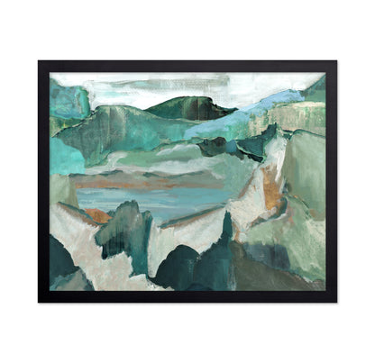 Abstract Coastal Landscape