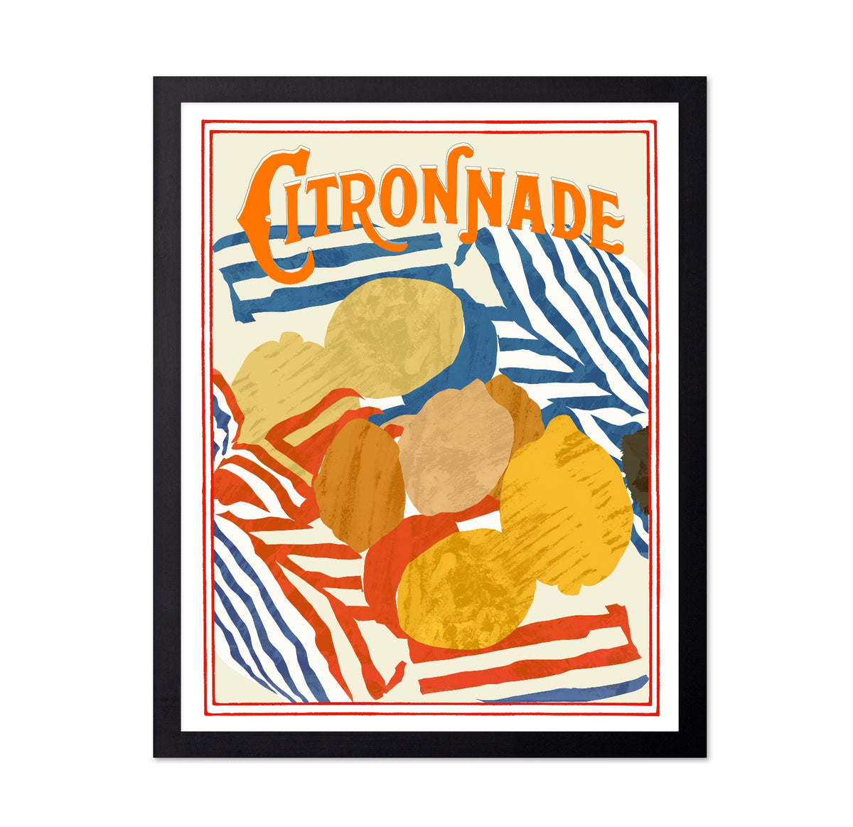 Vintage Citronnade Poster