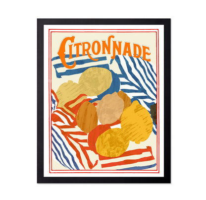 Vintage Citronnade Poster