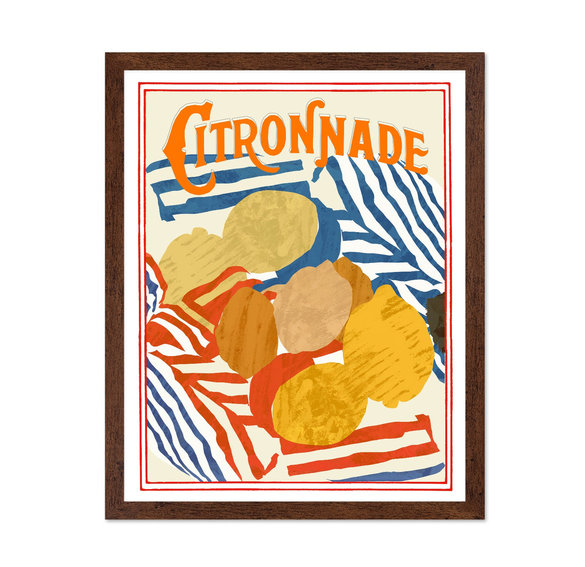 Vintage Citronnade Poster