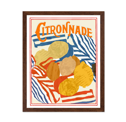 Vintage Citronnade Poster