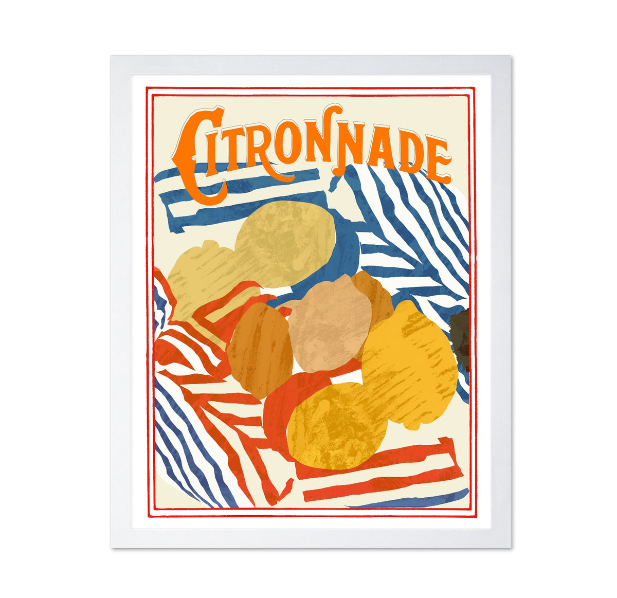 Vintage Citronnade Poster