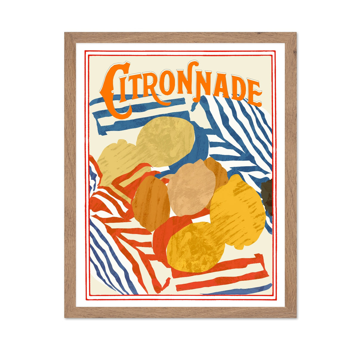 Vintage Citronnade Poster