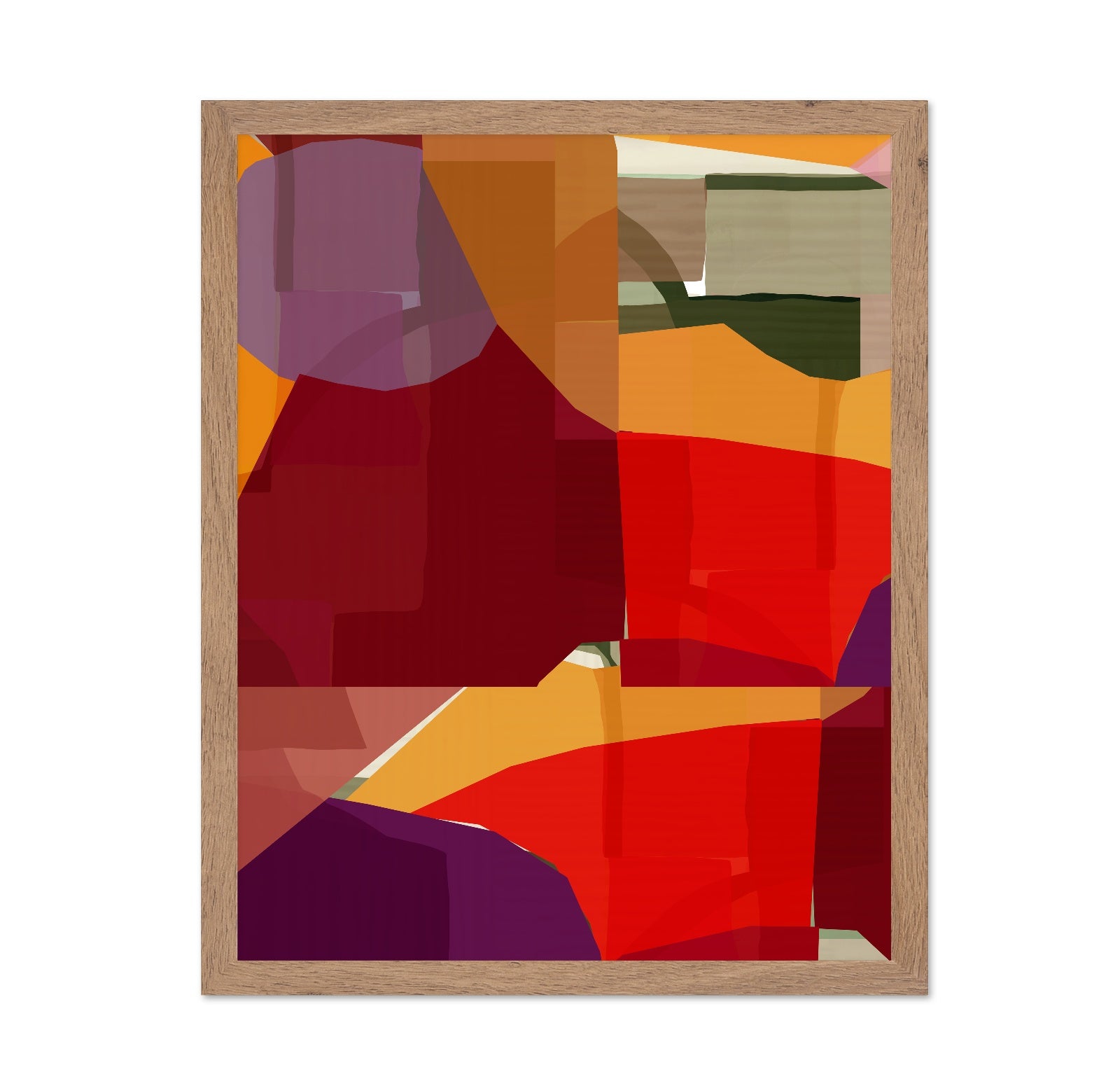 Bold Abstract Layers No2