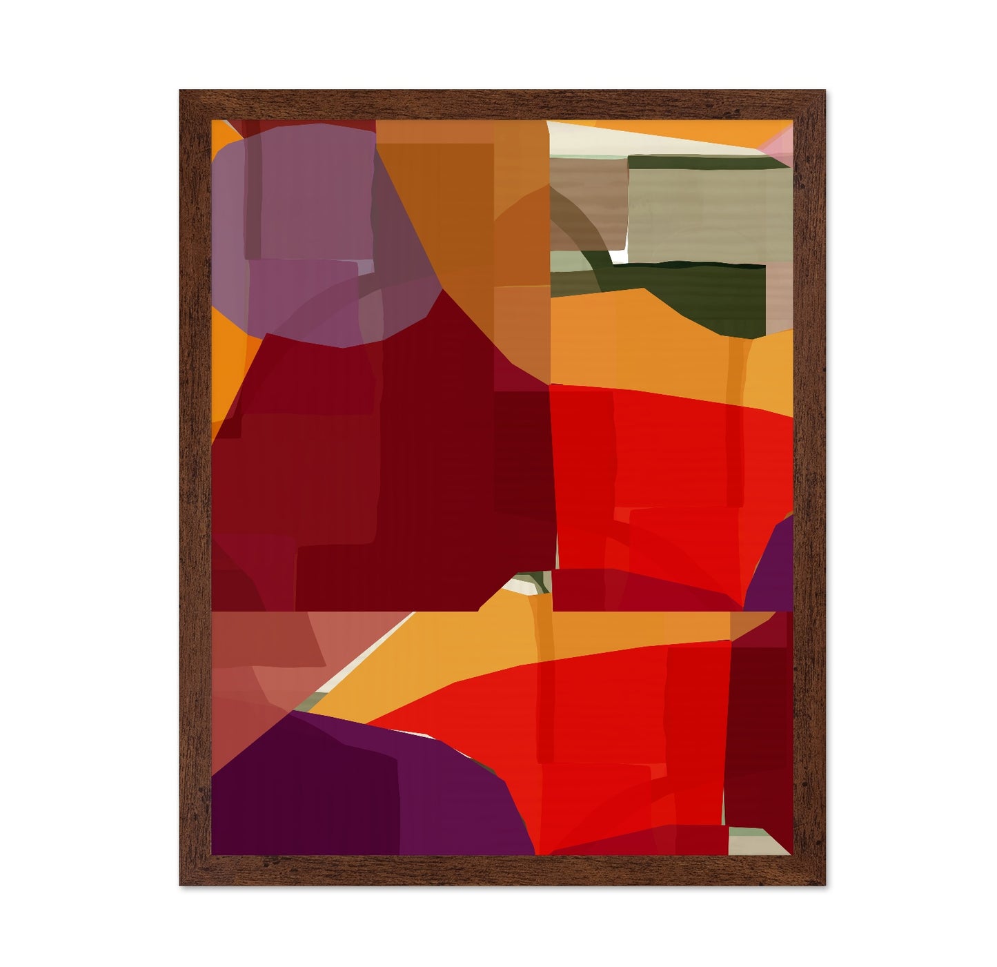 Bold Abstract Layers No2