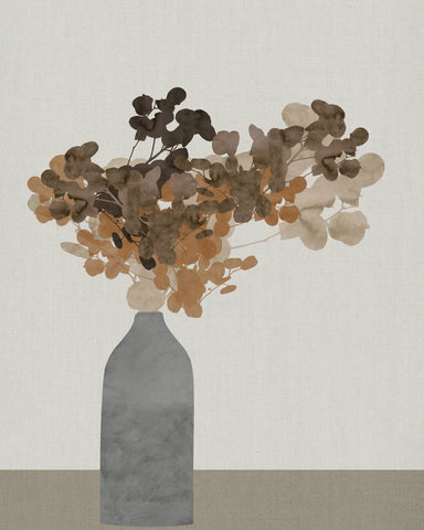 Neutral Floral Vase