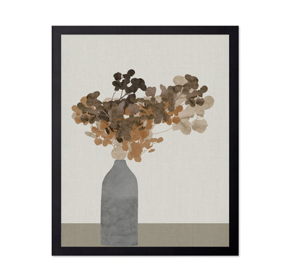 Neutral Floral Vase