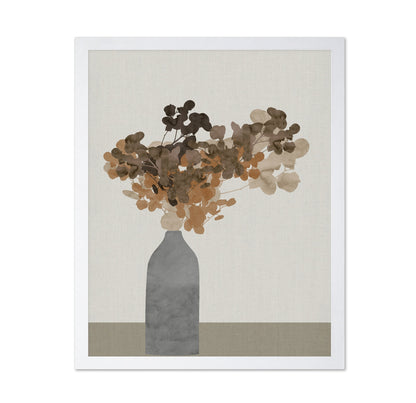 Neutral Floral Vase