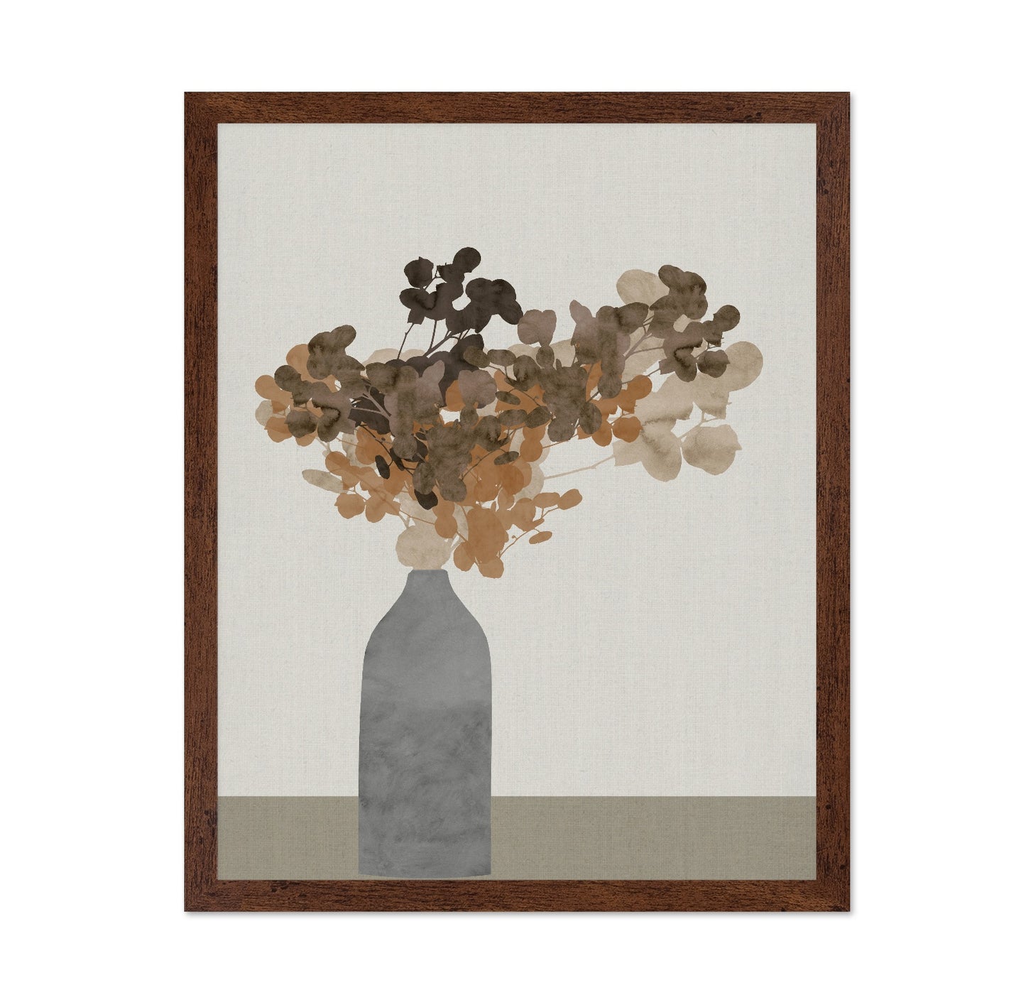 Neutral Floral Vase
