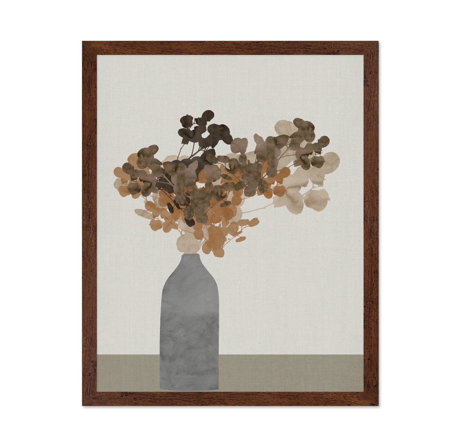 Neutral Floral Vase
