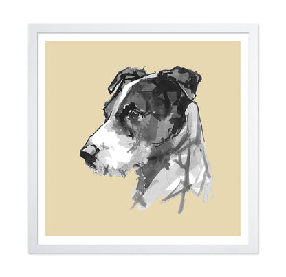 Watercolor Dog Portrait