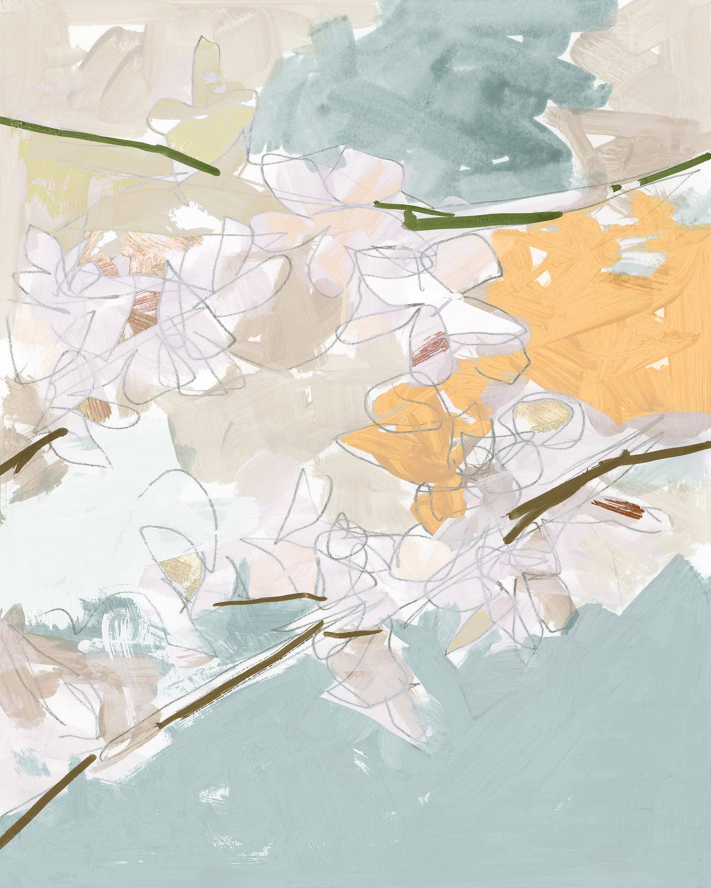 Soft Abstract Layers No3