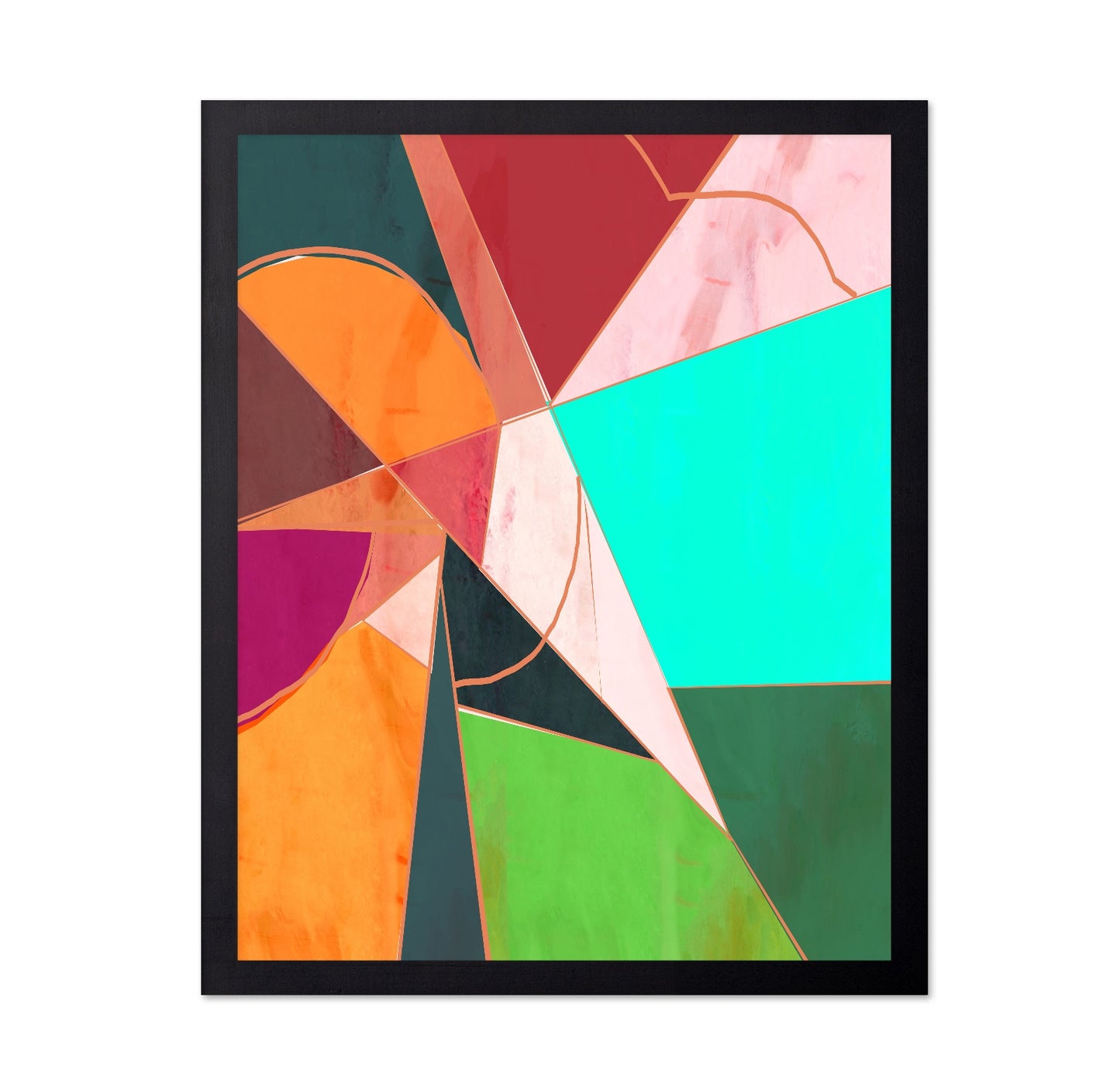 Color Geometry Burst
