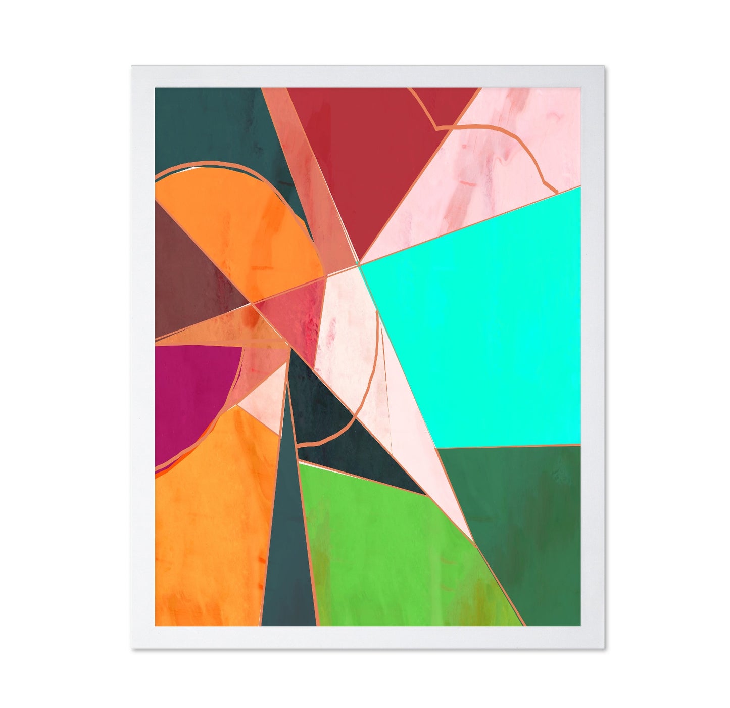 Color Geometry Burst