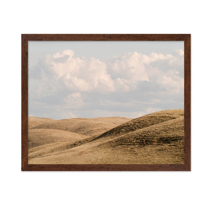 Rolling Hills Under Clouds
