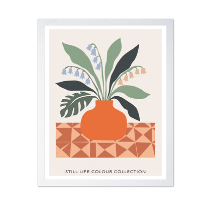 Modern Botanical Still Life Vase