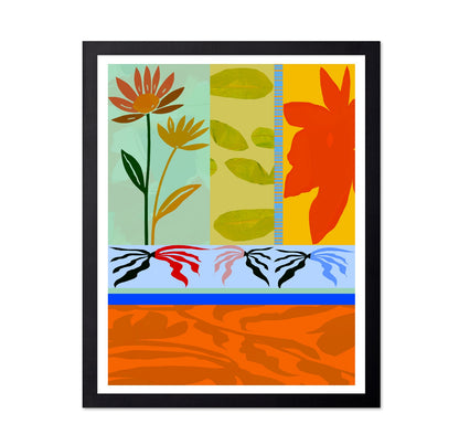 Modern Floral Panels