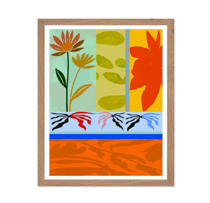Modern Floral Panels