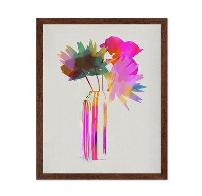 Color Splash Floral Vase