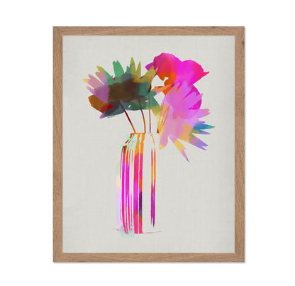 Color Splash Floral Vase