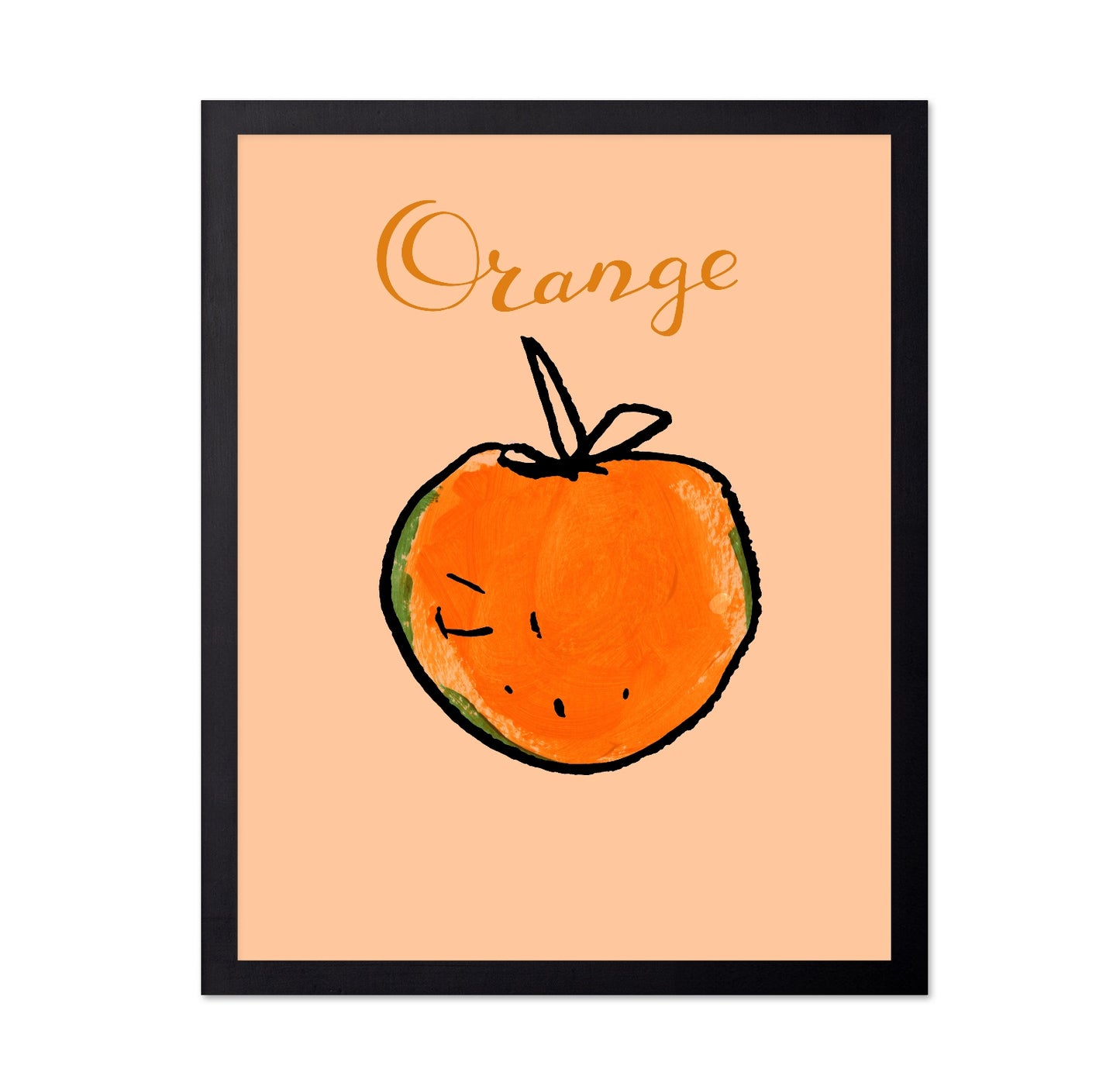 Minimal Orange Sketch