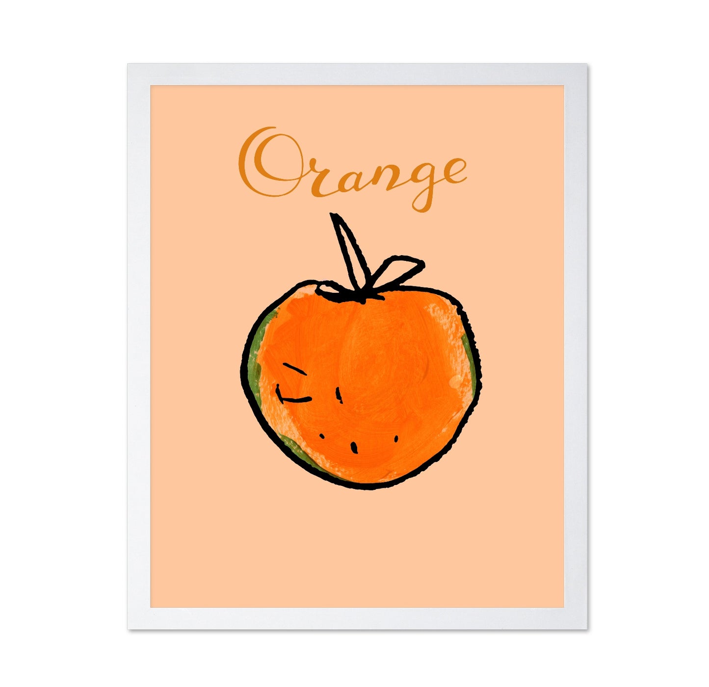 Minimal Orange Sketch