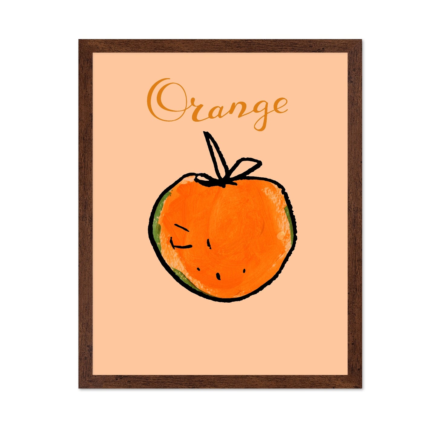 Minimal Orange Sketch