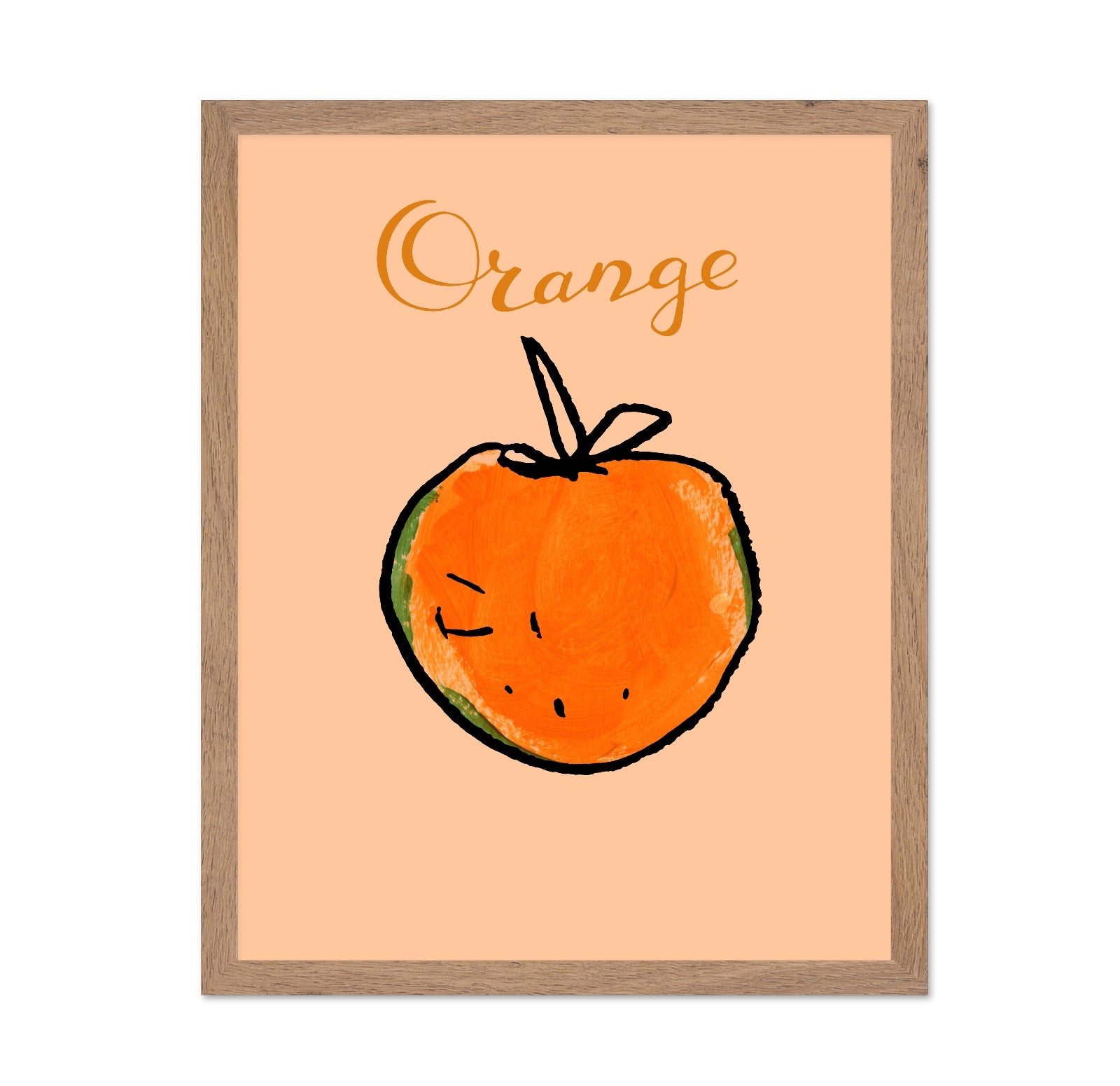 Minimal Orange Sketch
