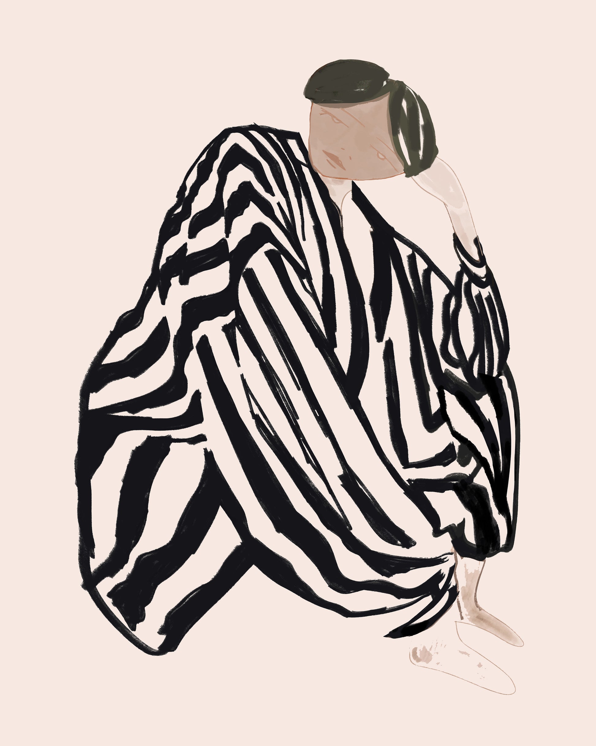 Zebra Pattern Figure