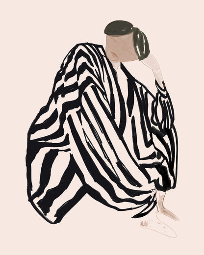 Zebra Pattern Figure