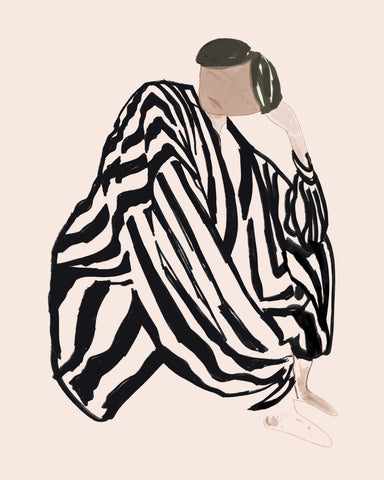 Zebra Pattern Figure
