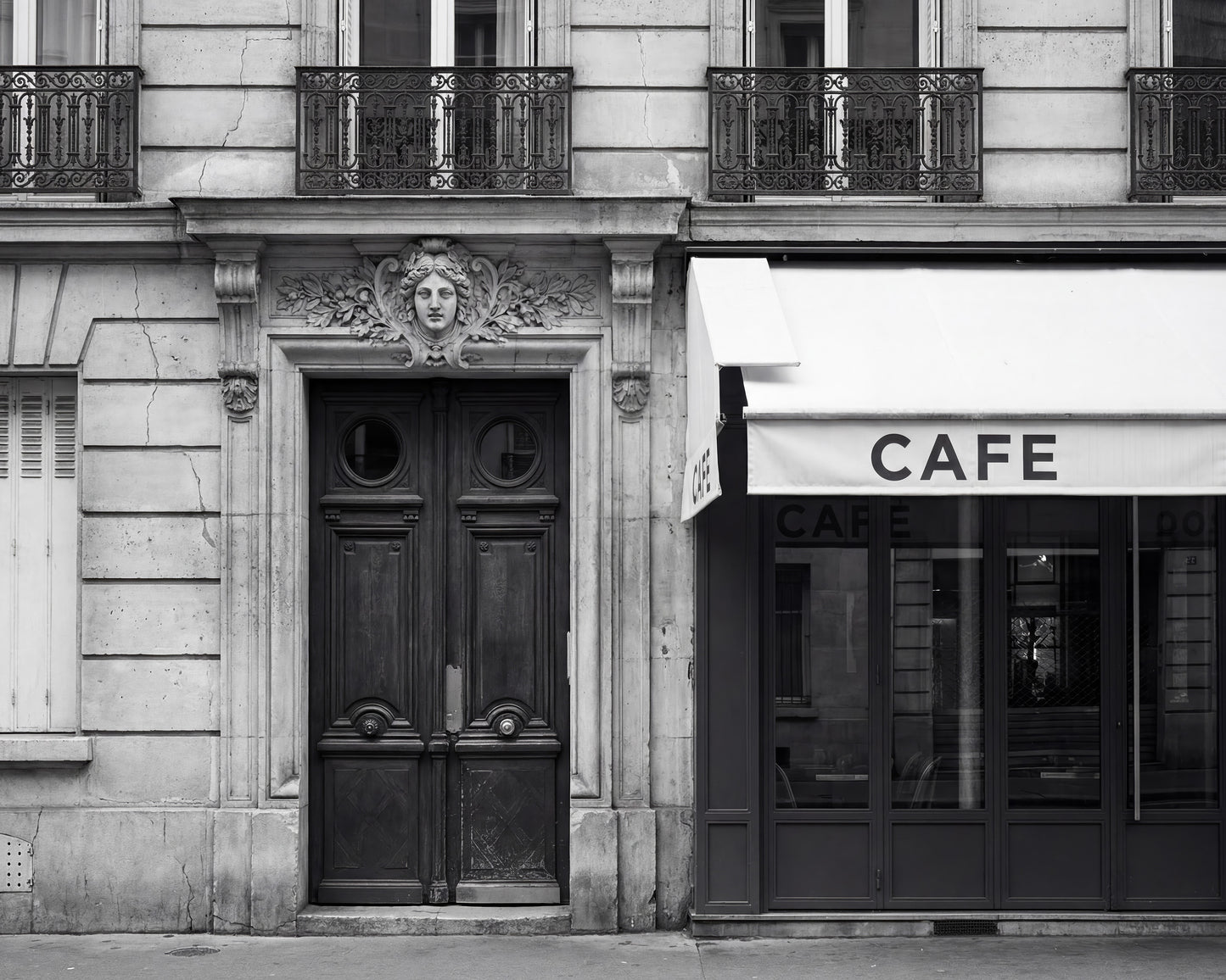Paris Cafe Facade
