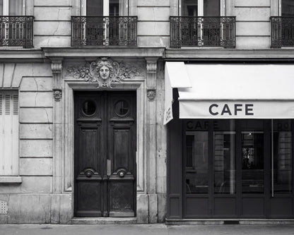 Paris Cafe Facade
