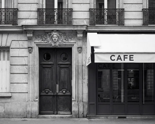 Paris Cafe Facade