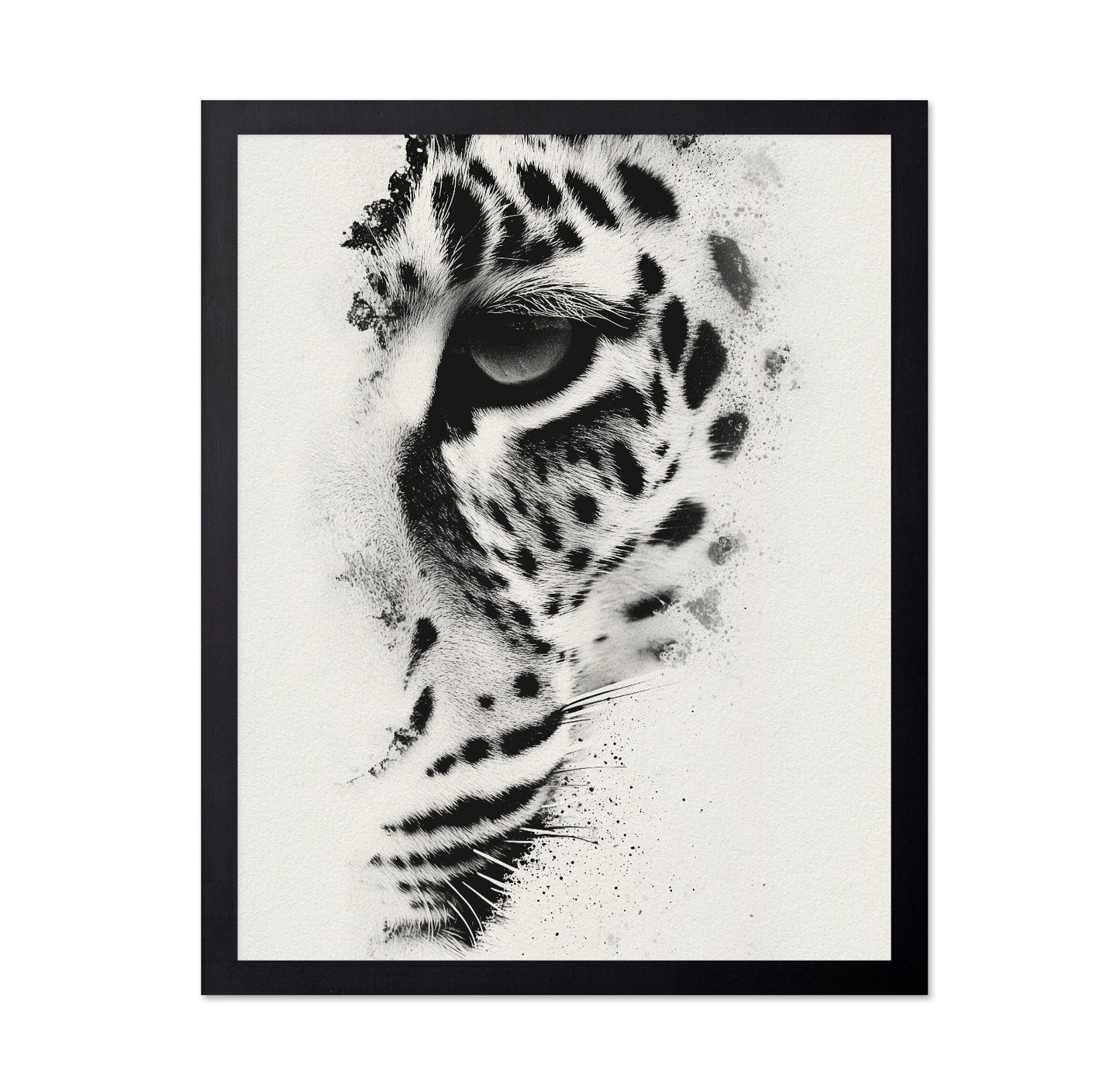 Leopard Ink Portrait