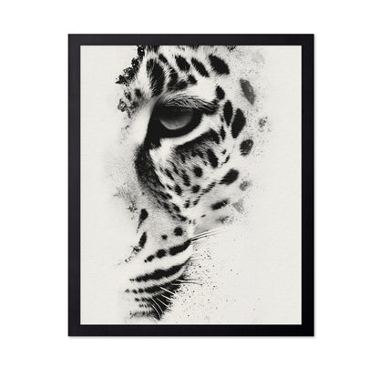 Leopard Ink Portrait