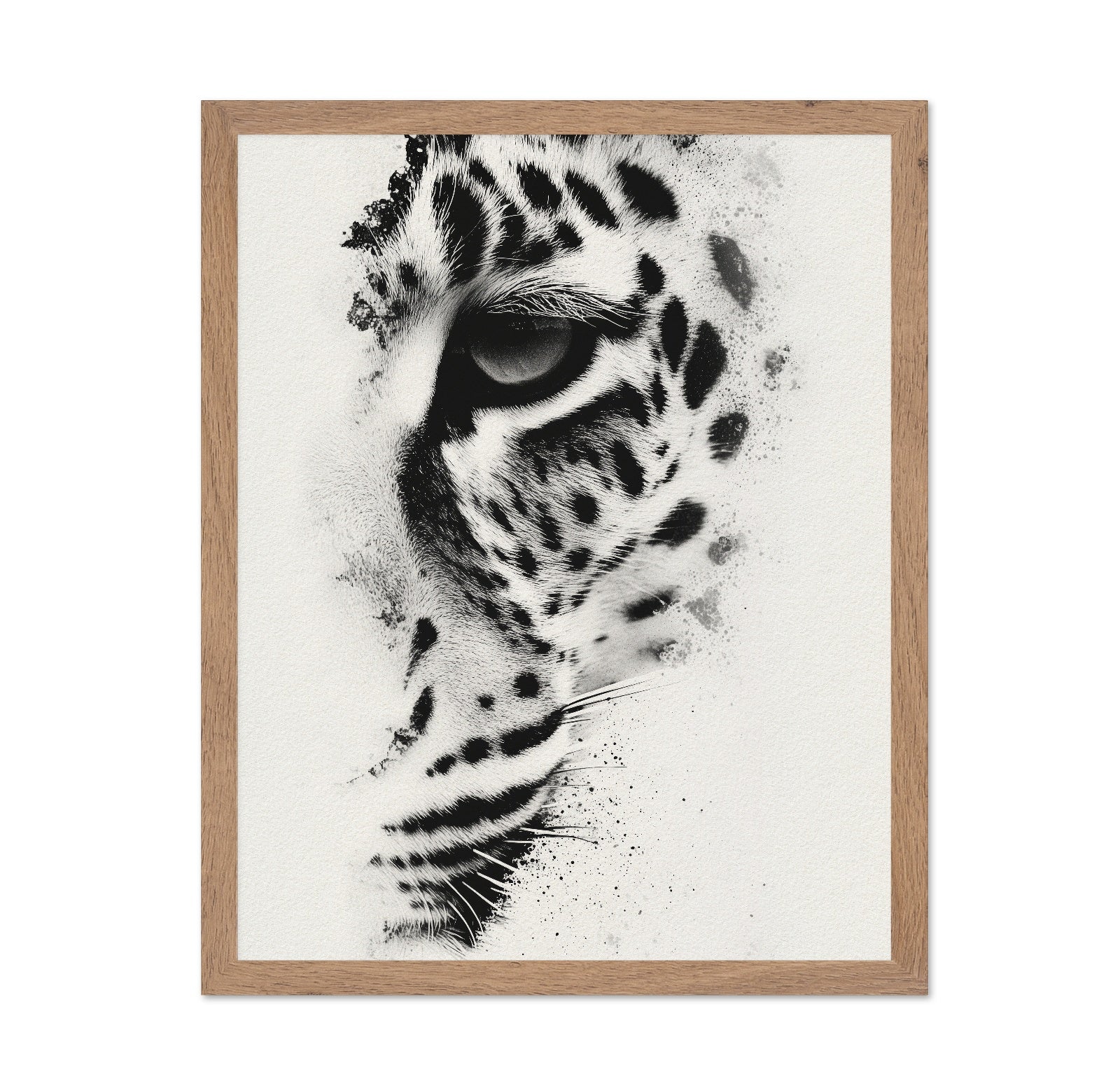 Leopard Ink Portrait