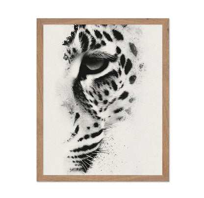 Leopard Ink Portrait
