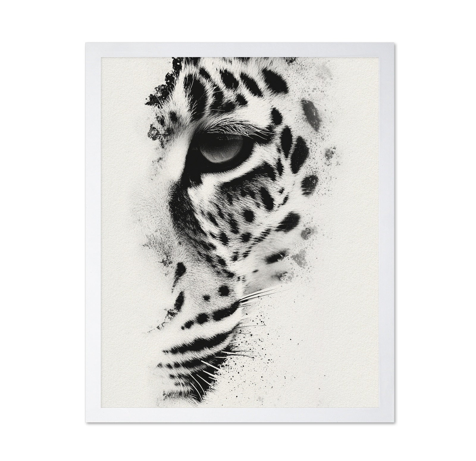 Leopard Ink Portrait