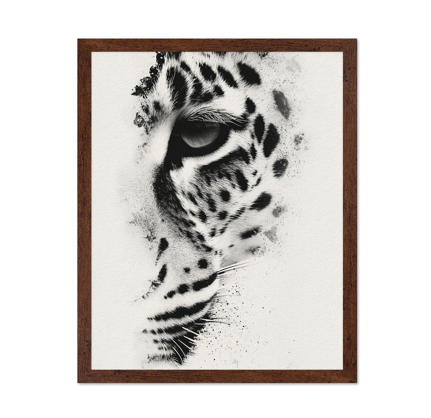 Leopard Ink Portrait