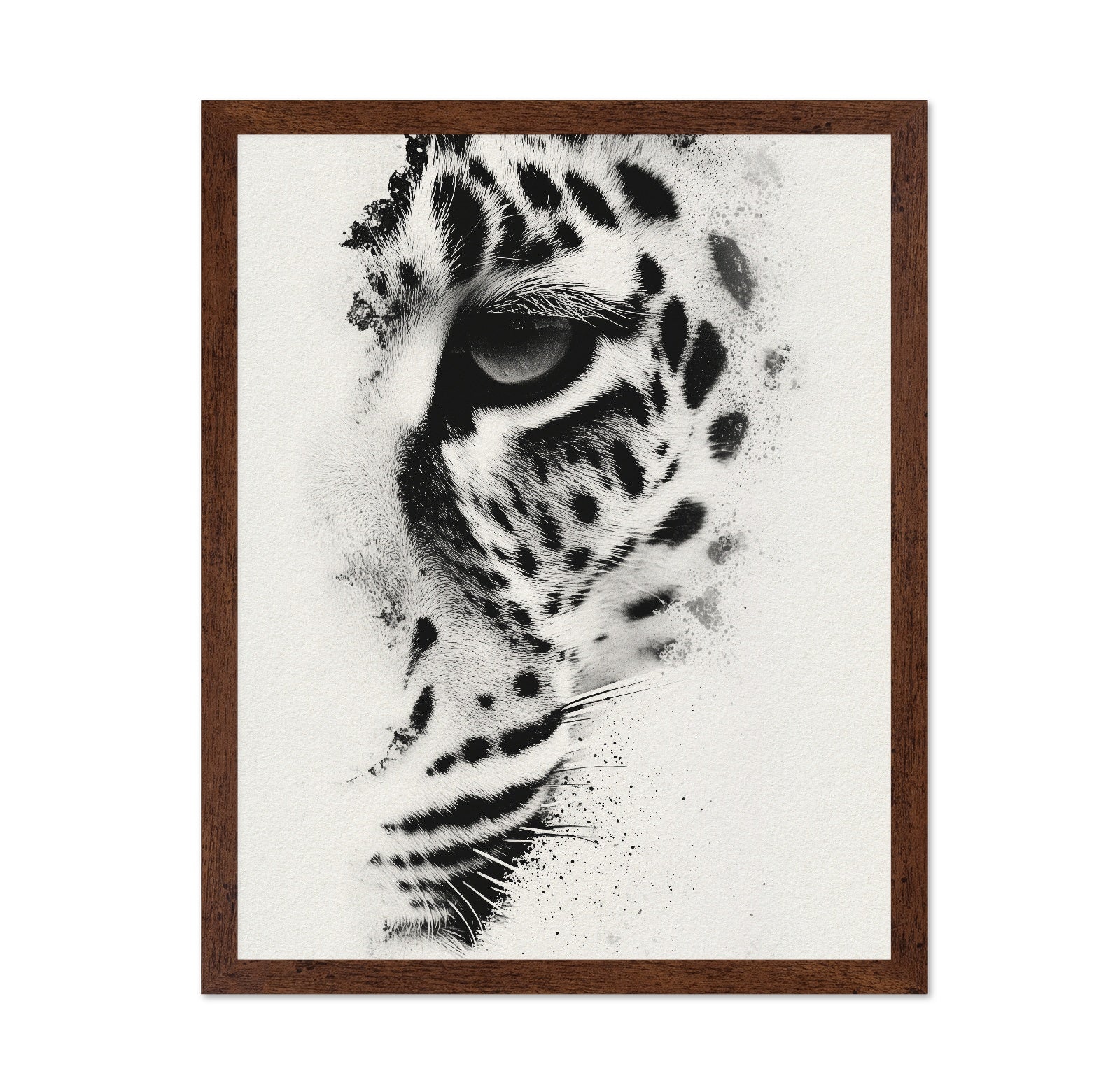 Leopard Ink Portrait
