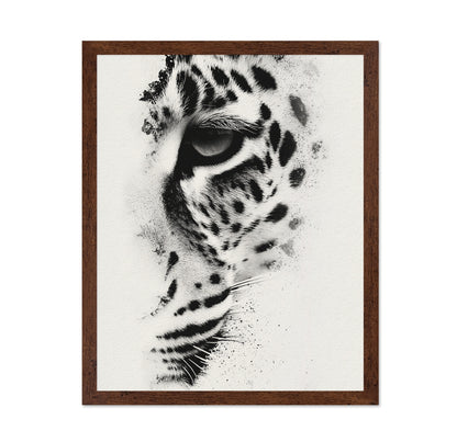 Leopard Ink Portrait