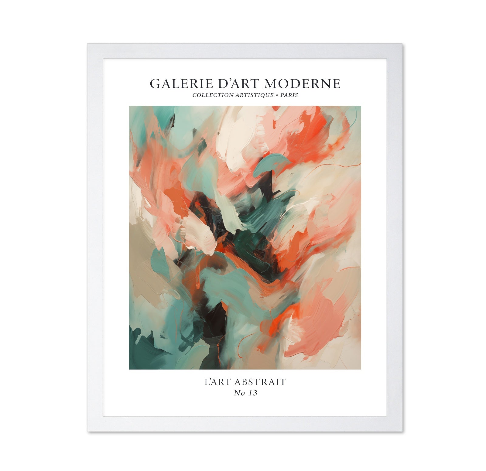 Coral Teal Motion